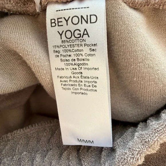 Beyond Yoga Tropez Terrycloth Pull-On Pant - Picture 9 of 9